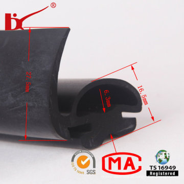 Tira de vedação de borracha extrudada competitiva expulsa EPDM